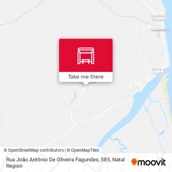 Rua João Antônio De Oliveira Fagundes, 585 map