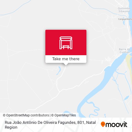 Rua João Antônio De Oliveira Fagundes, 801 map