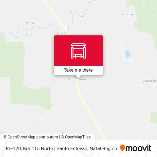 Rn-120, Km 115 Norte | Santo Estevão map