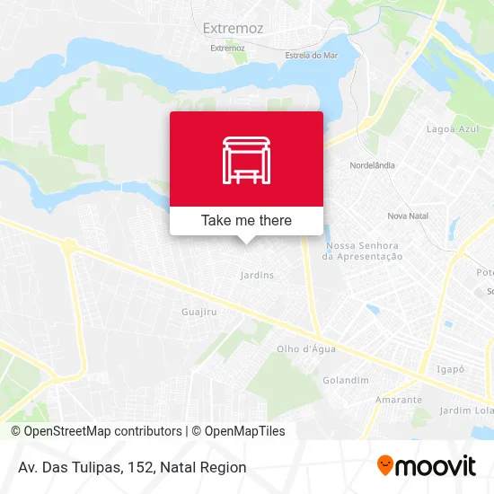 Av. Das Tulipas, 152 map