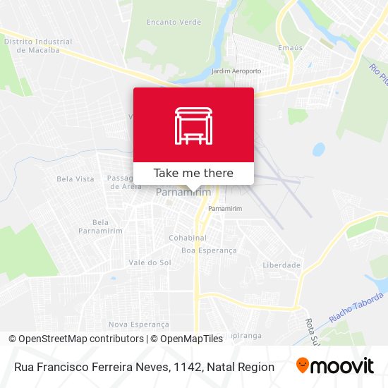 Rua Francisco Ferreira Neves, 1142 map