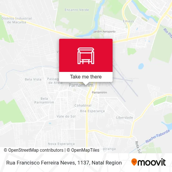 Rua Francisco Ferreira Neves, 1137 map