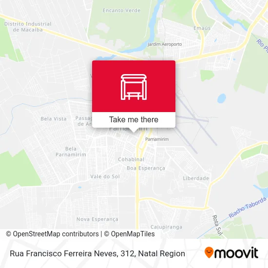 Rua Francisco Ferreira Neves, 312 map