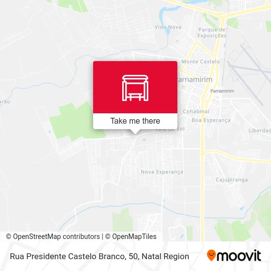 Rua Presidente Castelo Branco, 50 map