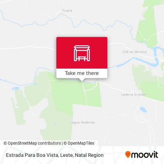 Estrada Para Boa Vista, Leste map
