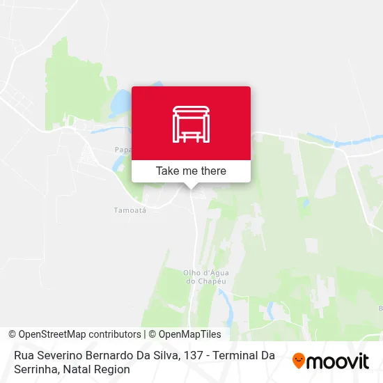 Rua Severino Bernardo Da Silva, 137 - Terminal Da Serrinha map
