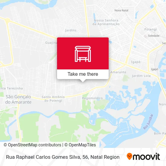 Rua Raphael Carlos Gomes Silva, 56 map
