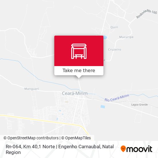Rn-064, Km 40,1 Norte | Engenho Carnaubal map