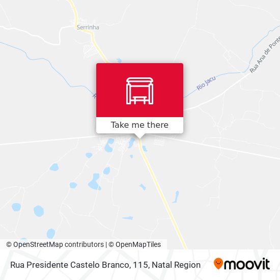 Rua Presidente Castelo Branco, 115 map