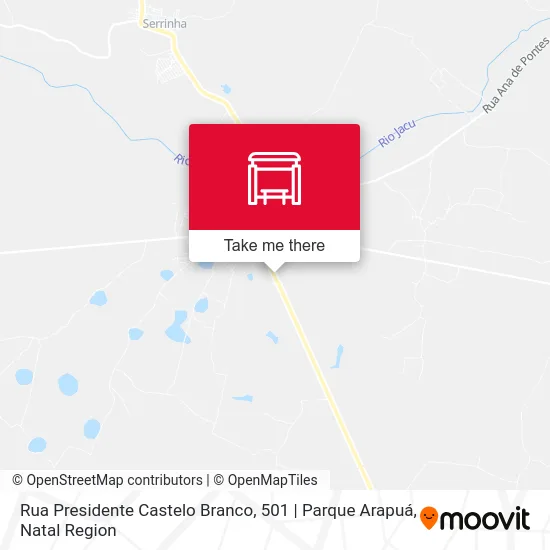 Rua Presidente Castelo Branco, 501 | Parque Arapuá map