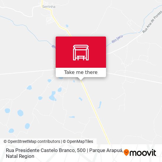 Rua Presidente Castelo Branco, 500 | Parque Arapuá map