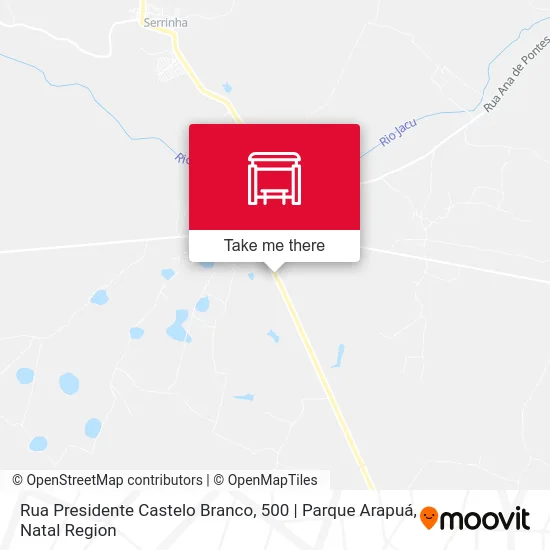 Rua Presidente Castelo Branco, 500 | Parque Arapuá map