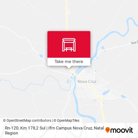 Rn-120, Km 178,2 Sul | Ifrn Campus Nova Cruz map