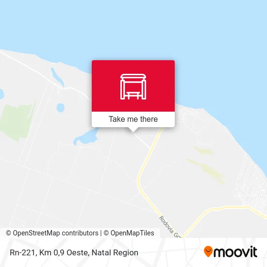 Rn-221, Km 0,9 Oeste map