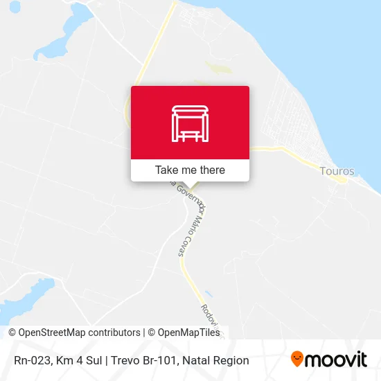 Rn-023, Km 4 Sul | Trevo Br-101 map
