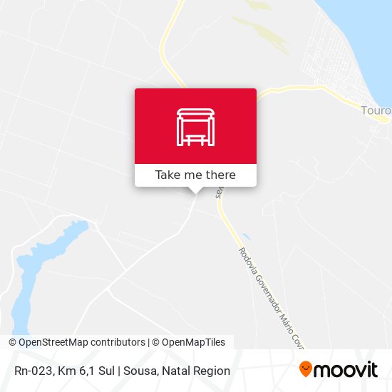 Rn-023, Km 6,1 Sul | Sousa map