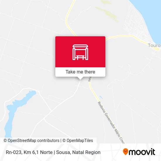 Rn-023, Km 6,1 Norte | Sousa map