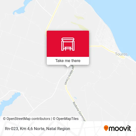 Rn-023, Km 4,6 Norte map