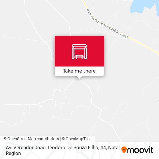 Av. Vereador João Teodoro De Souza Filho, 44 map