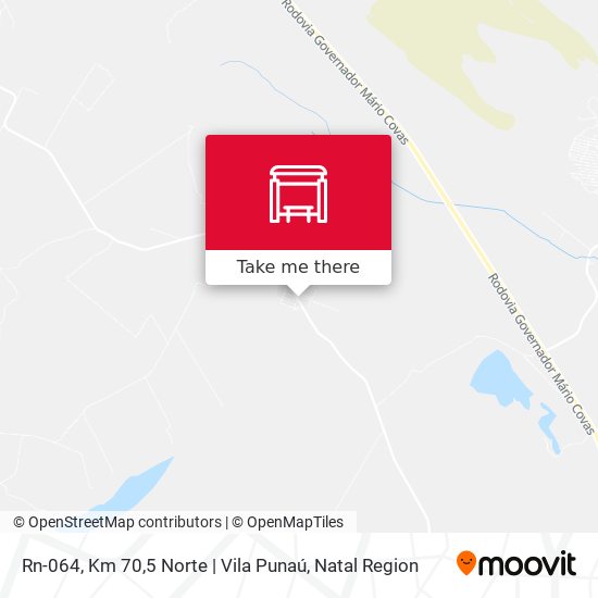 Rn-064, Km 70,5 Norte | Vila Punaú map