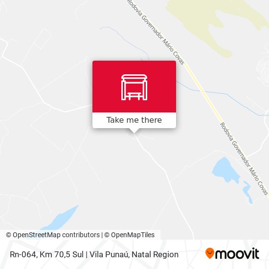 Rn-064, Km 70,5 Sul | Vila Punaú map