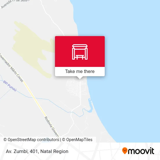 Av. Zumbi, 401 map