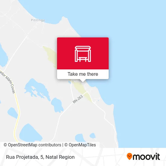 Rua Projetada, 5 map