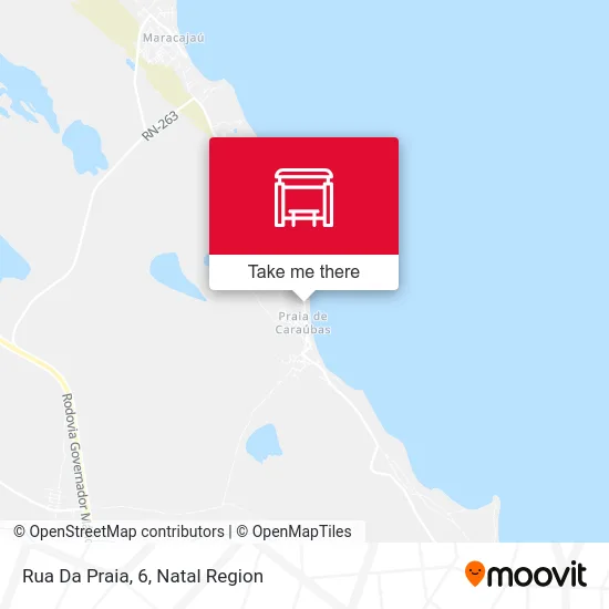 Rua Da Praia, 6 map