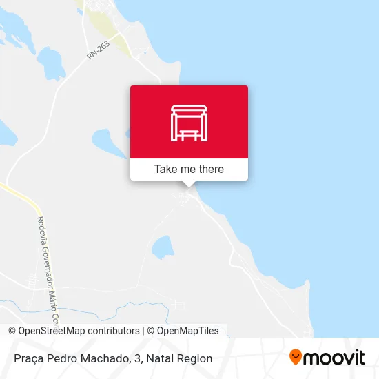 Praça Pedro Machado, 3 map