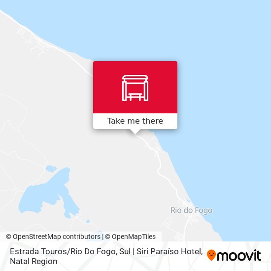 Estrada Touros / Rio Do Fogo, Sul | Siri Paraíso Hotel map