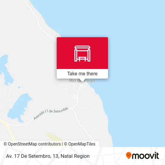 Av. 17 De Setembro, 13 map