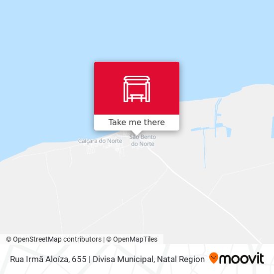 Rua Irmã Aloíza, 655 | Divisa Municipal map