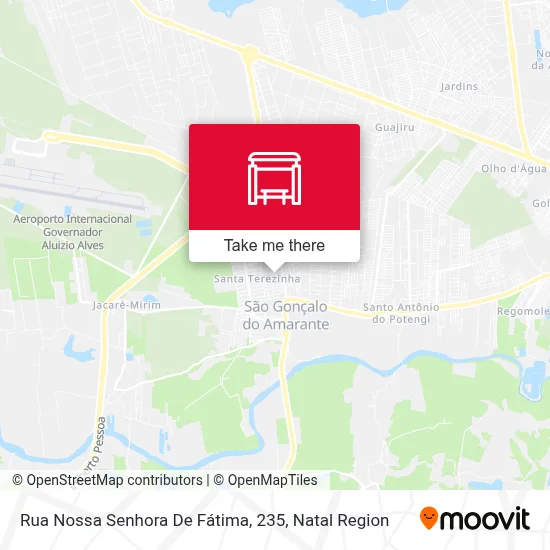 Rua Nossa Senhora De Fátima, 235 map