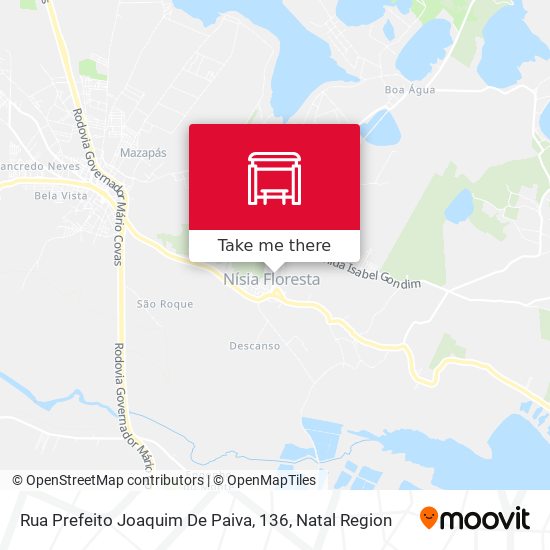Rua Prefeito Joaquim De Paiva, 136 map