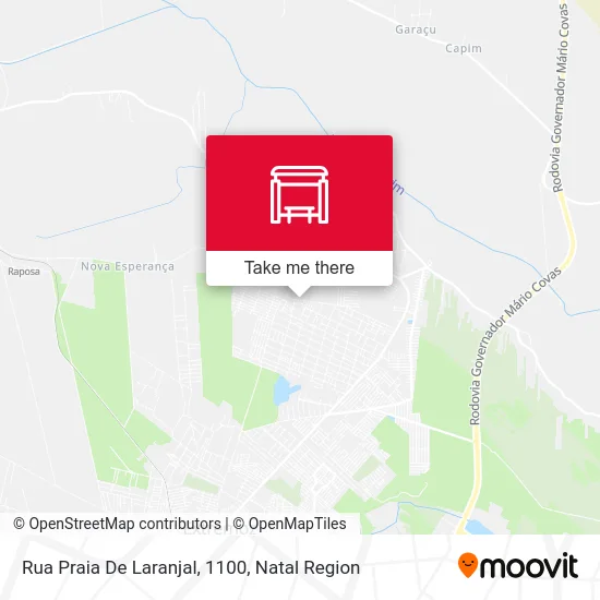 Rua Praia De Laranjal, 1100 map