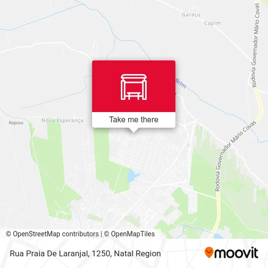 Rua Praia De Laranjal, 1250 map