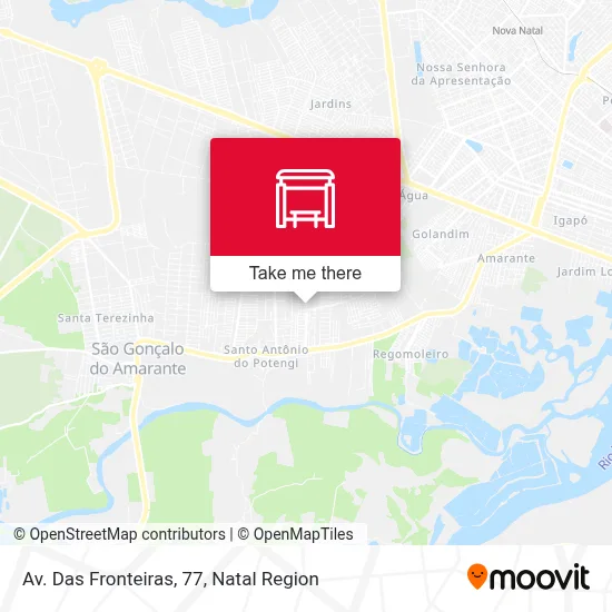 Av. Das Fronteiras, 77 map