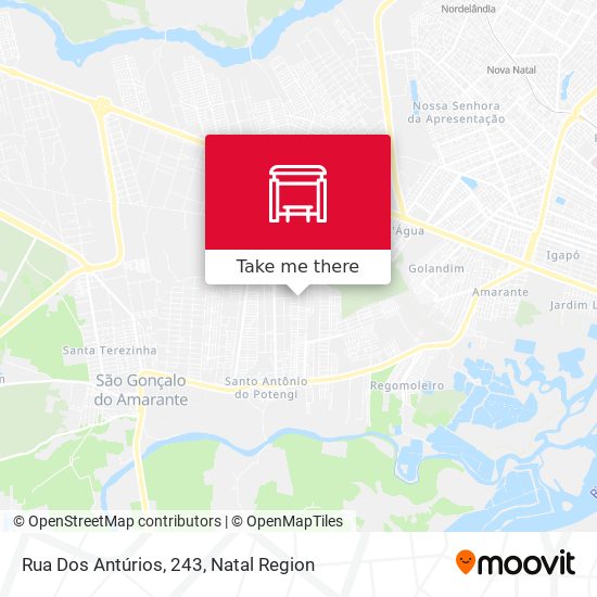 Rua Dos Antúrios, 243 map