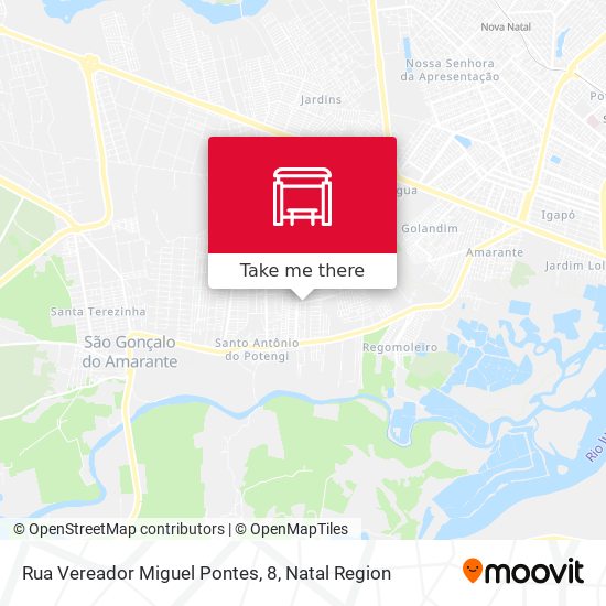 Rua Vereador Miguel Pontes, 8 map