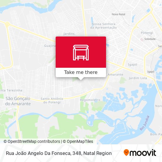 Rua João Angelo Da Fonseca, 348 map