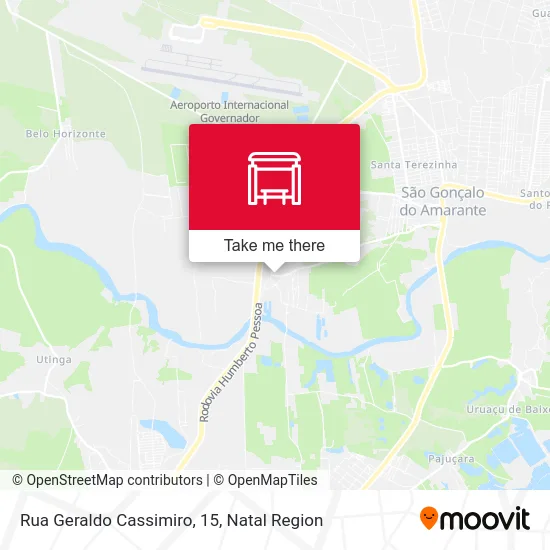 Rua Geraldo Cassimiro, 15 map