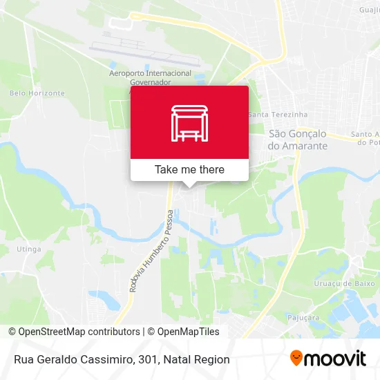 Rua Geraldo Cassimiro, 301 map