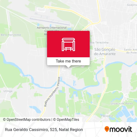 Rua Geraldo Cassimiro, 525 map