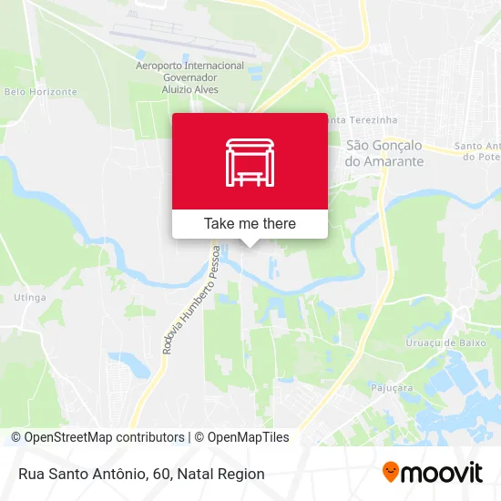 Rua Santo Antônio, 60 map