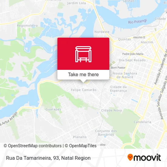 Rua Da Tamarineira, 93 map