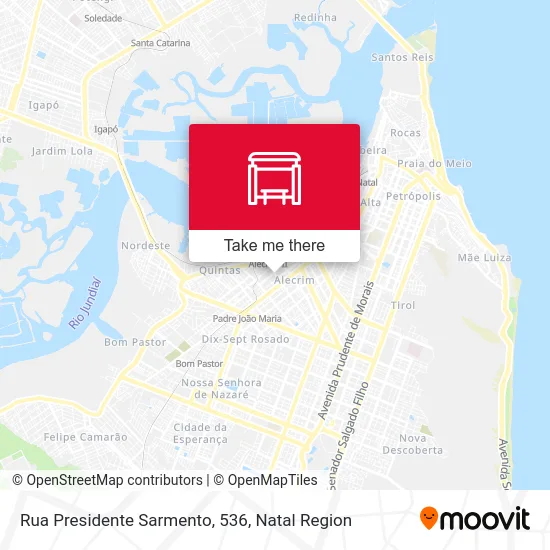 Rua Presidente Sarmento, 536 map