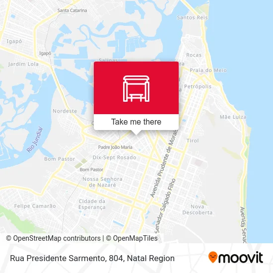 Rua Presidente Sarmento, 804 map