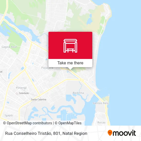 Rua Conselheiro Tristão, 801 map