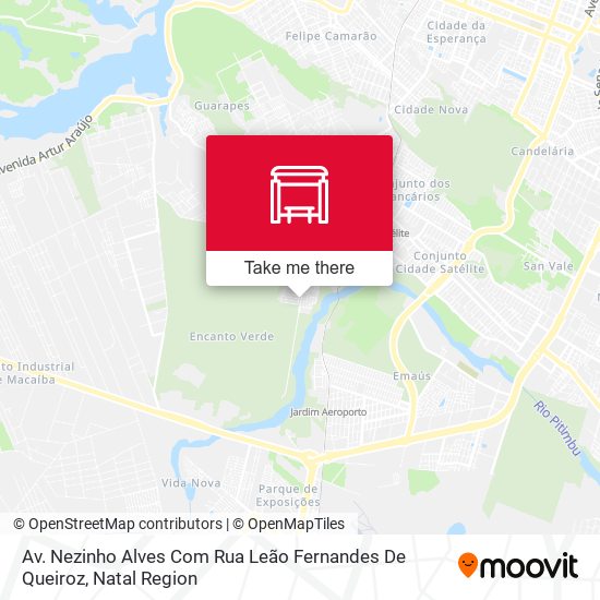 Av. Nezinho Alves Com Rua Leão Fernandes De Queiroz map