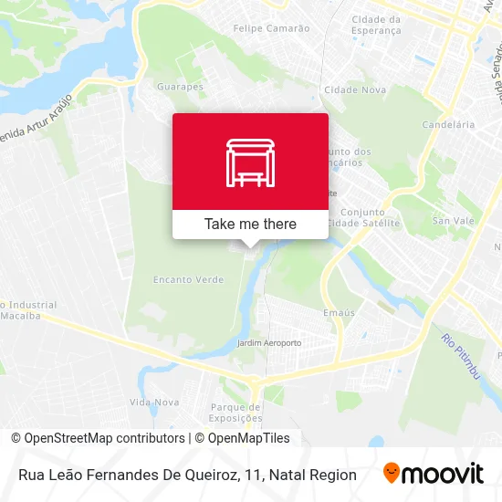 Rua Leão Fernandes De Queiroz, 11 map